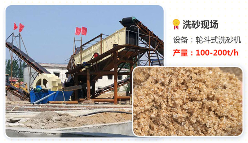 輪式洗砂機產(chǎn)量高、效果好